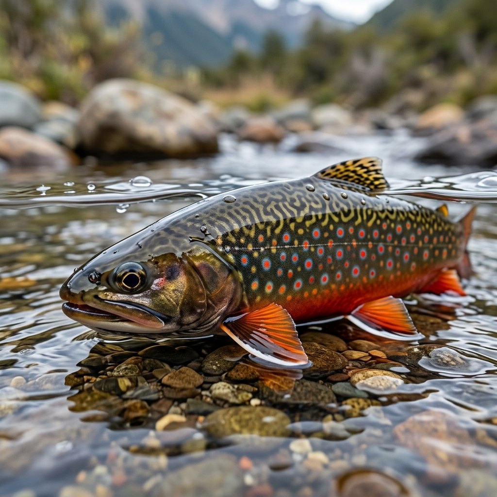 Brook Trout — painted jewel